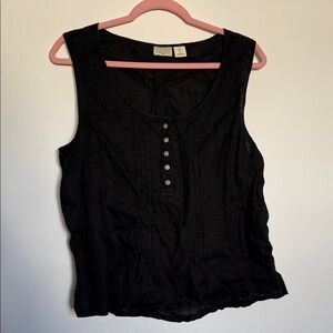 Telluride Linen Tank Top